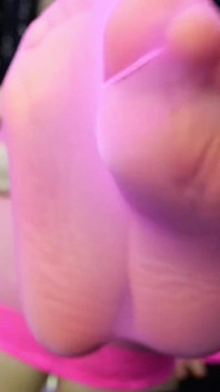 Your Anus Penetrated and Stretched by My Feet Like This Stocking