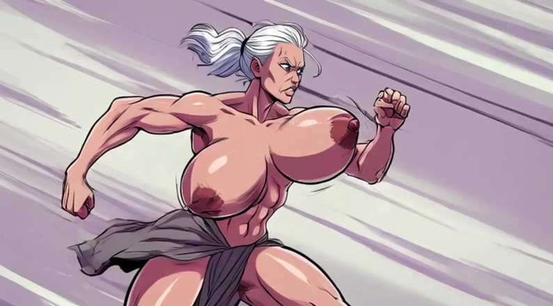 AI Porn: アニメのシーンに登場する女性運動選手