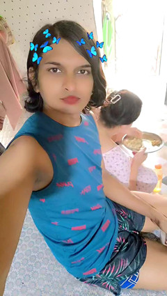 Zoya Shezadi Indian Me Sheetal Patel and My Mahal to Female CD Dress Today in Very Beautiful and Gorgeous Also thumbnail