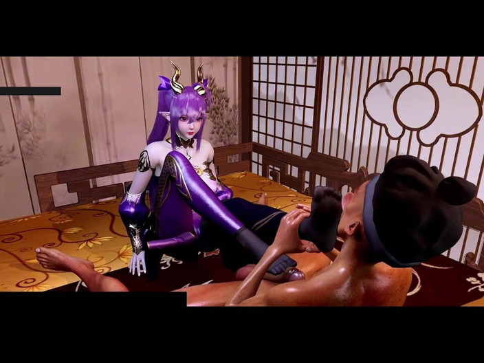 X Hentai: 3 boyutlu kıvrımlar parlıyor: götlü kız zincirsiz - 3 boyutlu animasyon hentai