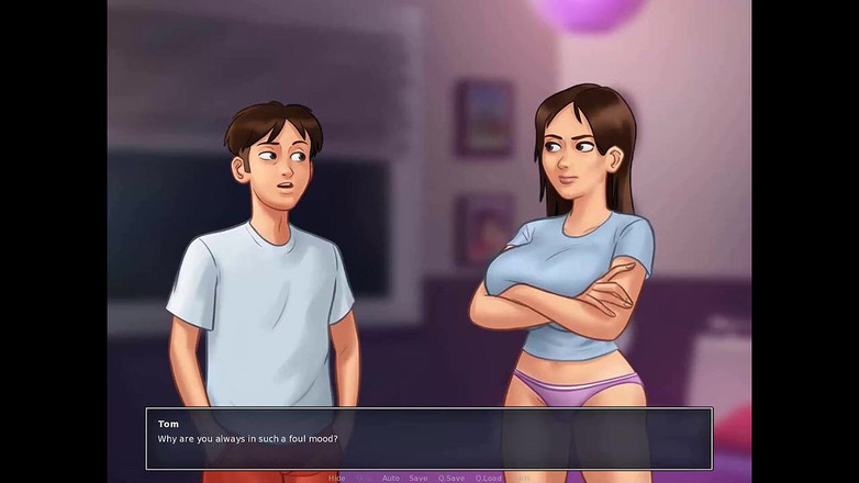 Dirty GamesXxX: SummerTime Saga: горячая сексуальная блондинка из бассейна, эпизод 24