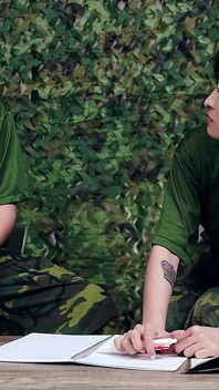 Army Base Secret - Fucked the Busty Sergeant Hard