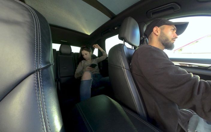SassyTiff: Компактний плотський зв'язок: інтимний автомобіль худої пари