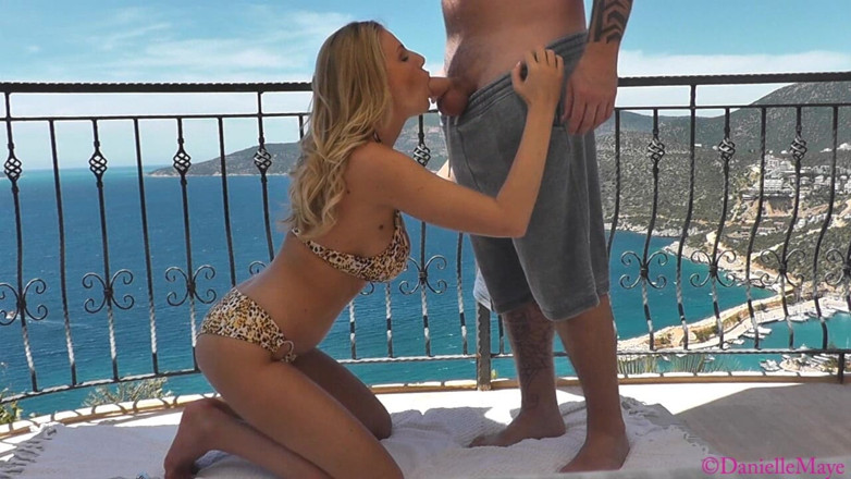 DanielleMaye: Holiday Cuck BJ