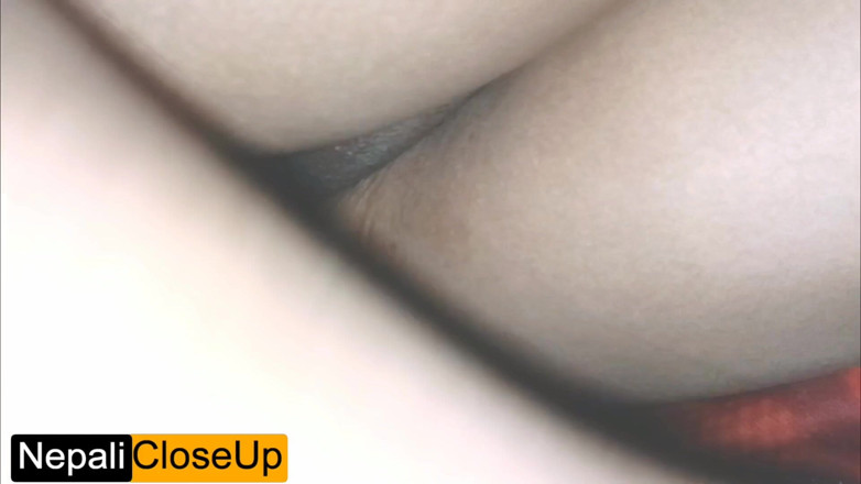 Nepali Closeup: Aziatische creampie -compilatie