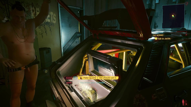 LewdArcade: Cyberpunk 2077 Entrare al gioco di Night City [parte 01] Cyberpunk nuda installata...