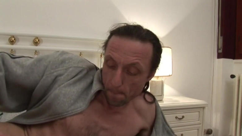 Xtime Network: Tattooed redhead chick pounded in threesome double fuck on the...