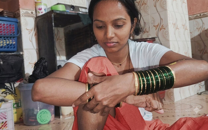 RaniNick: Marathi Wife Given Blowjob Husband to Thanks for Bangles