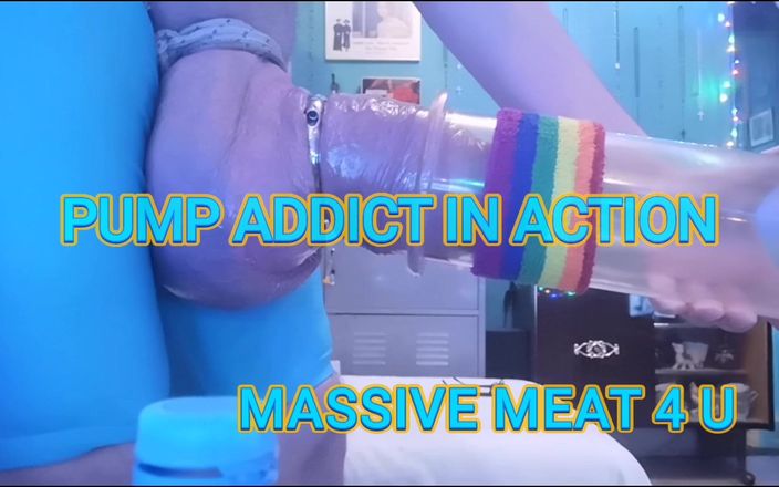 Monster meat studio: Pump addict at home