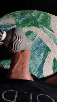 POV obrovský orgasmus z masér