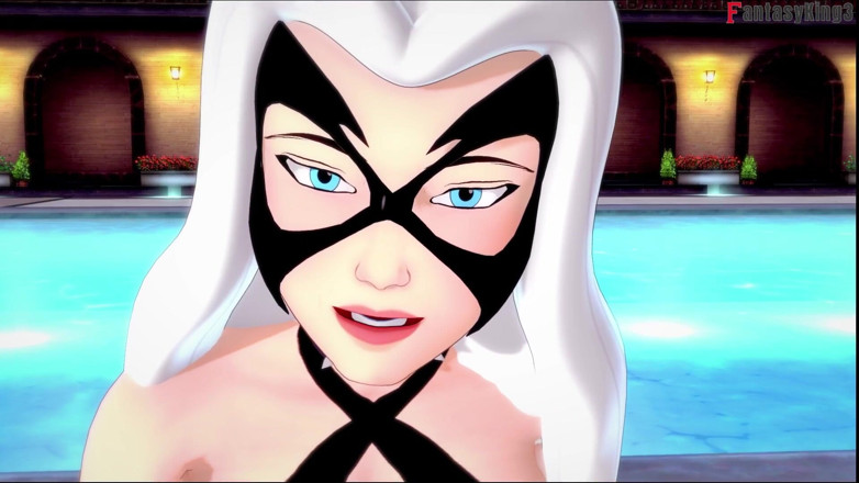 Fantasy king: Felicia Hardy (black Cat) Bikini POV Sex - Marvel
