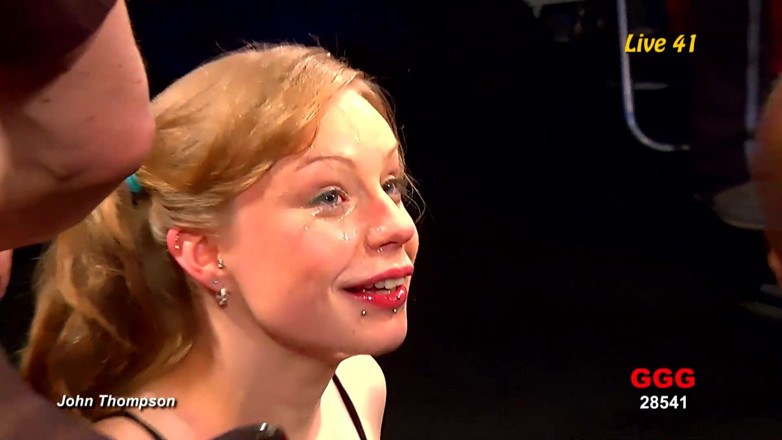 GGG John Thompson Studio: Ggg - Blonde MILF with Big Tits Gets Gangbanged by a...