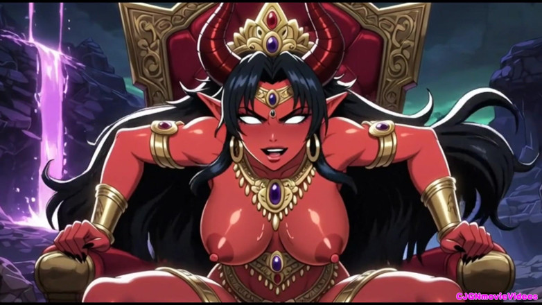 Hot girl dancing: Film, Démon magické Fialová Jeskyně Královna Film, Ai Animace