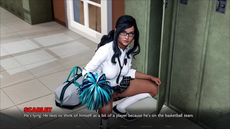 AVNTeller: Timestamps: Lost Love #02 - Šprtská studentka s brýlemi miluje ukazovat její těsnou...