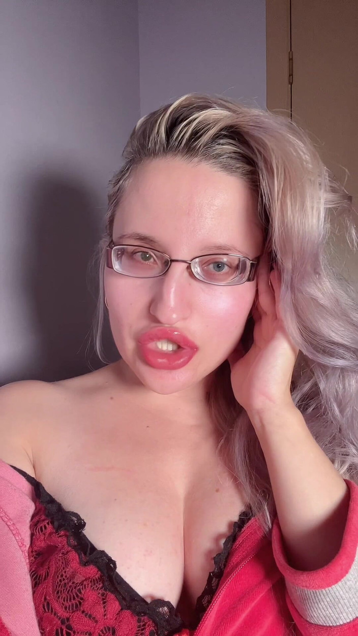 FinDom Goaldigger: Obsesi bibir besar JOI untuk Paypig Findom