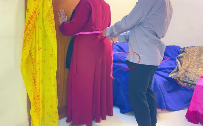 Aria Mia: Desi Big Ass Aunty Fucked by Tailor in Shop Part 2