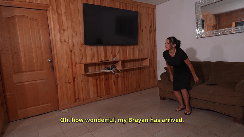 Panty Land: Cheating Latina Stepmom Blackmailed Into Swallowing Stepson's Cum