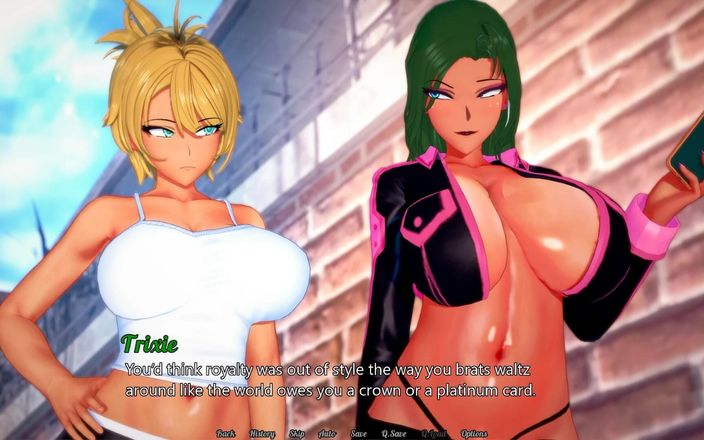Nala plays games 77Futas: Futas World of Ntr - # 6 Futa-Route-Gameplay