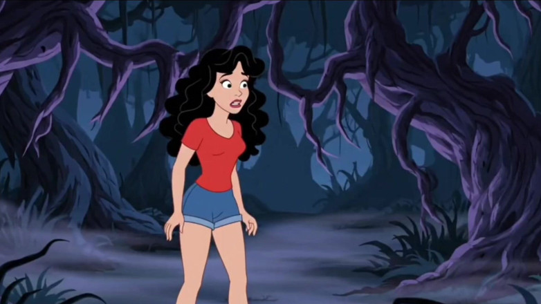 Octopussy Lovers Club: Estudiante disfruta del sexo en un campamento Parodia de terror...