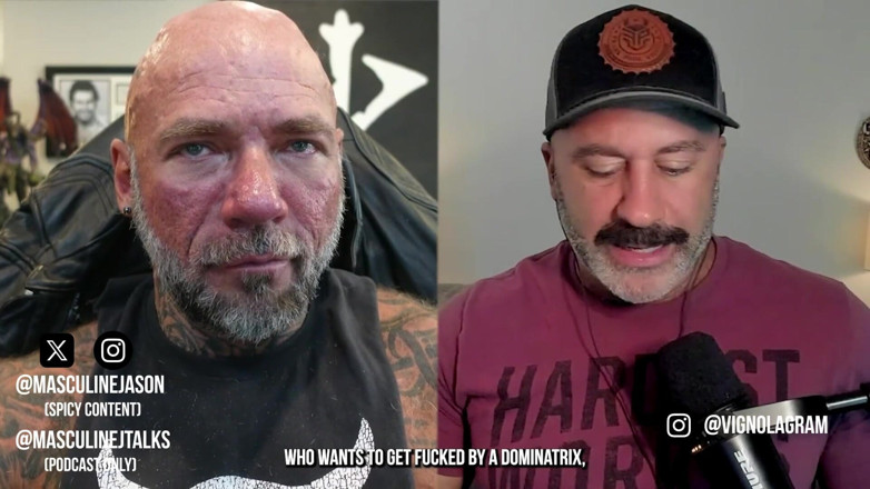 Raw and Uncensored with Masculine Jason: Geje kontra męskość z Frankiem Paulem Vignolą odcinek 16