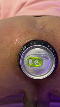 Session mit einer Dose Monsterenergie komplett mit Schlägen in den arsch