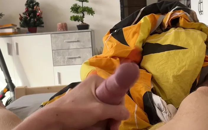Johnny69227: Woke up Horny and with a Boner, Morning Masturbation Before...