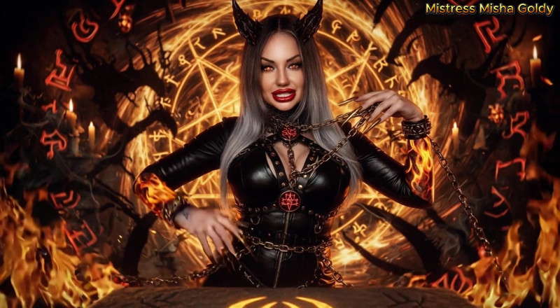 Goddess Misha Goldy: Sözlerim zihninden cehennemi oyacak