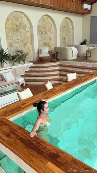 Chill Day on Villa, Tease in the Pool, Shower