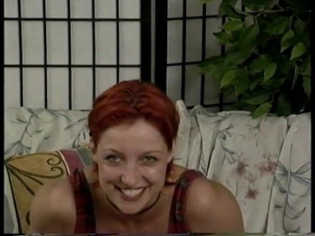 Lucky Wankerz: Redhead MILF for first time on cam