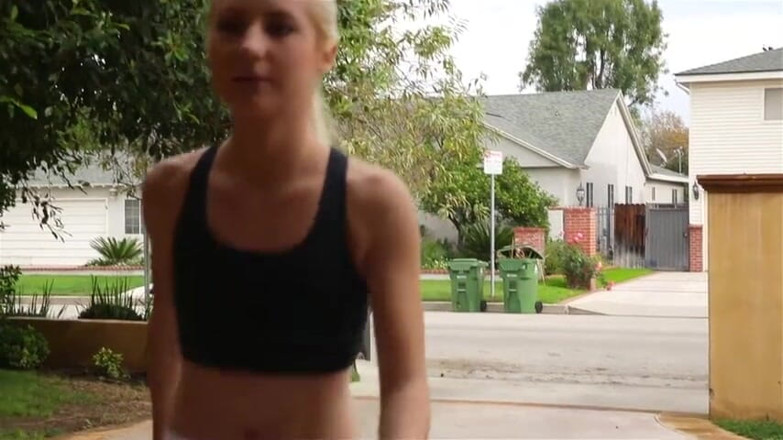 Toy Sluts: Small titted blonde teen loves masturbating