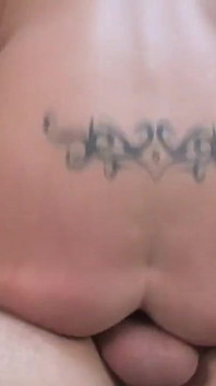 Three Tattooed Teens Get Cunts Screwed by a Older Man with Big Dick on the Sofa