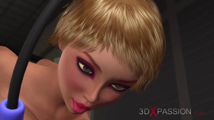 3dxpassion: Big-titted young sexy blonde gets fucked hard by big cock