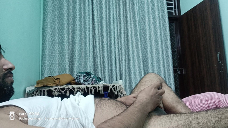 Rajasthani-old-lover: Desi uomo masturbazione