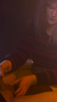 An Exam and Erotic Handjob to Help His Pain