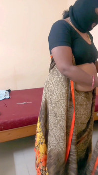 Desi Tamil BBW Wife Maya Post Sex Nude Bathroom Wash & Slow Saree Dressing Tease While Cuck Films