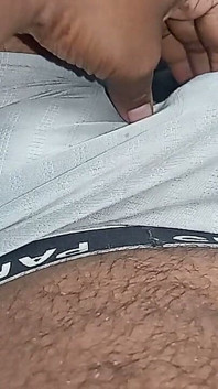 Mój indyjski penis i ja ręczna robota z lizaniem