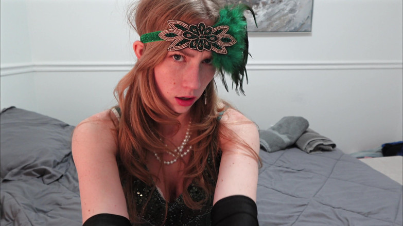 Kink in Time: Stella Elle's Roaring '20s Jerk off Instruction POV Seduction Awaits!