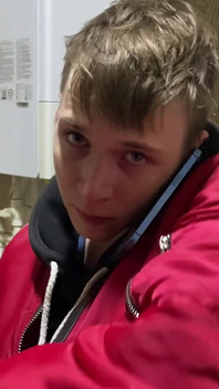 It's so Cold at Home That Hans Is Cooking Pasta in His Jacket