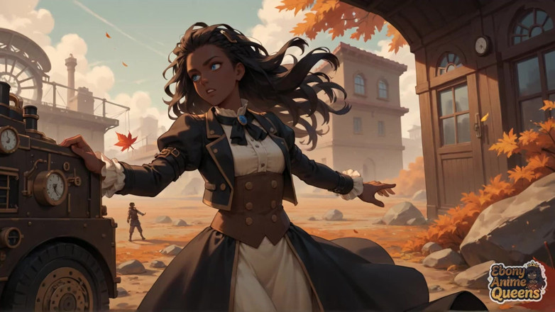 Ebony Anime Queens: Dewi-dewi yang panas dan gelap jahat dalam percintaan yang berkuasa...
