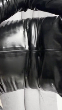 Masturbation in Rubber