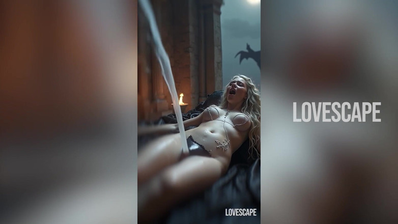 Lovescape: Diosa daenerys solo - chorros de la reina del dragón en...