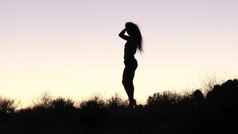 Pervy Studio: Sunset body posing