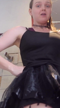 Excerpt From a Newly Filmed Video, Were You Looking up My Skirt? Such a Bad Boy! Tells You How Bad You Are and Then JOI