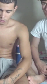 Masturbating My White Boy Cum