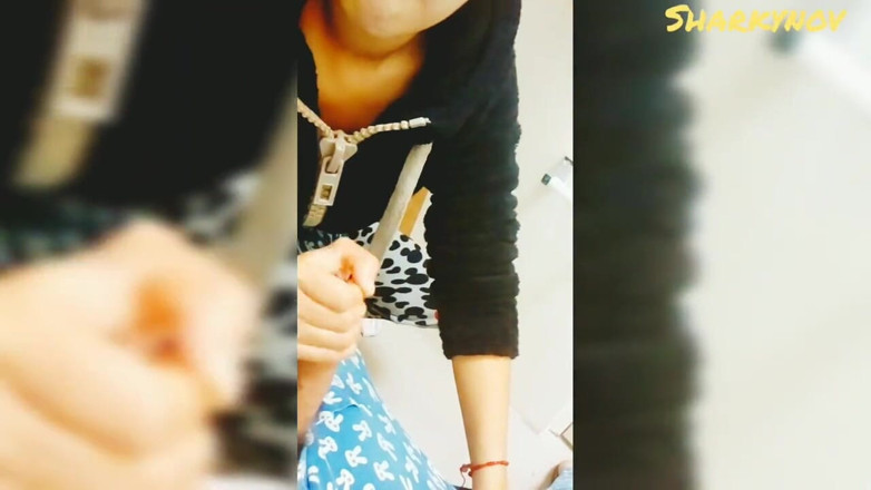 Wife Mexican: My wife sucking