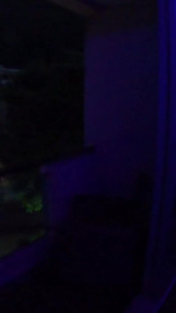 Ich ständig gehört, wie jemand auf dem balkon überrascht, eine sexy schwarze wunderfrau ihrem hübschen arsch eine tour durch mein zuhause gab