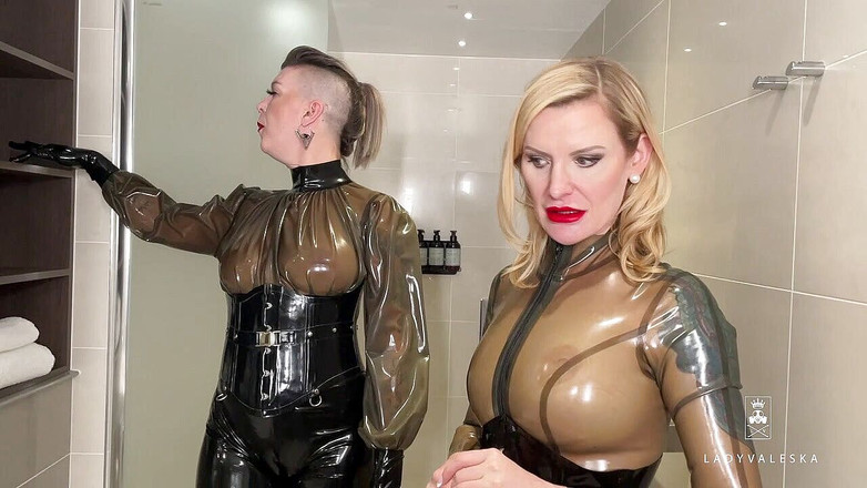 Lady Valeska: 娘娘腔检查员 p1 - 女仆表演