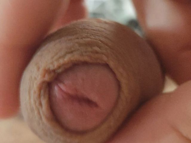 A Penis with Phimosis Prevents the Young Man From Releasing His Load (Candy daddy)