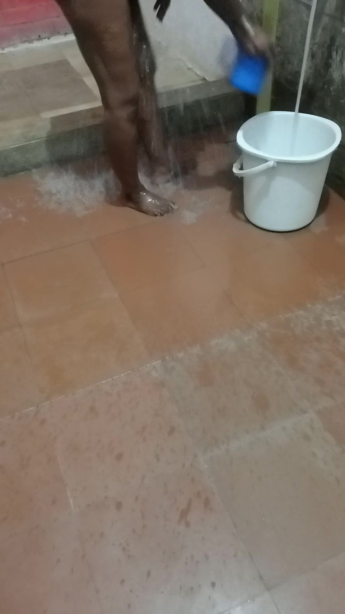 Tamil lesbian: After Sex Washing