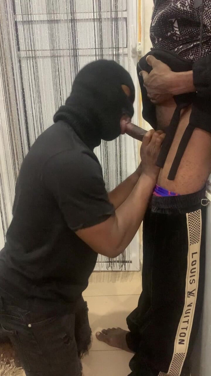 Enigmatic Buoy: Horny Straight Twink Begs for a Blowjob.